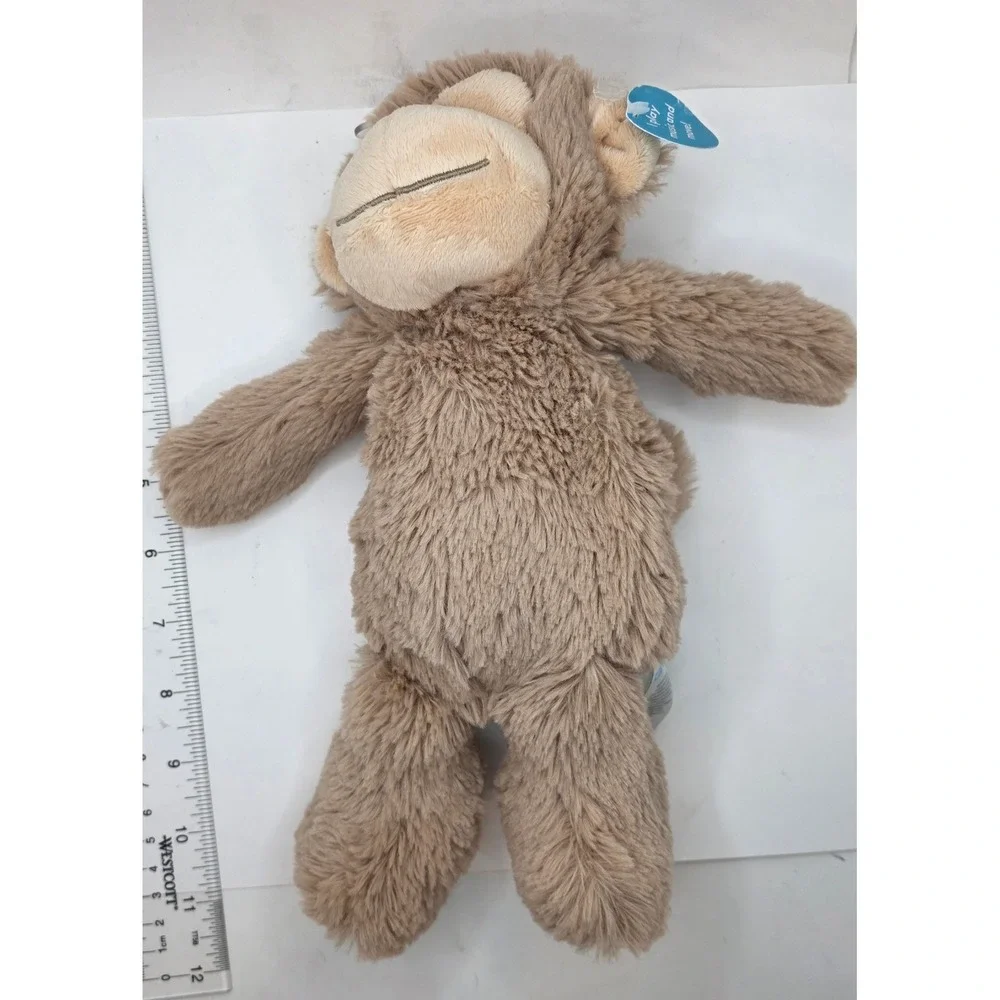Carters Musical Wind Up Monkey Plush Brown Shaggy Stuffed Animal Toy 2023